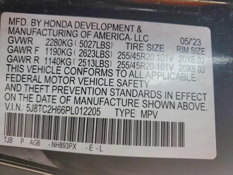 2023 ACURA RDX A-SPEC  