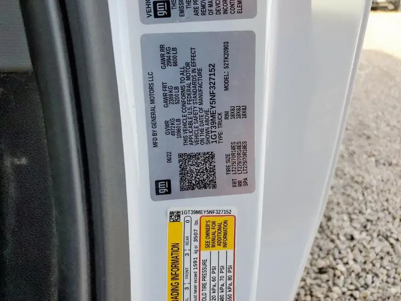 2022 GMC SIERRA K2500 SLE  