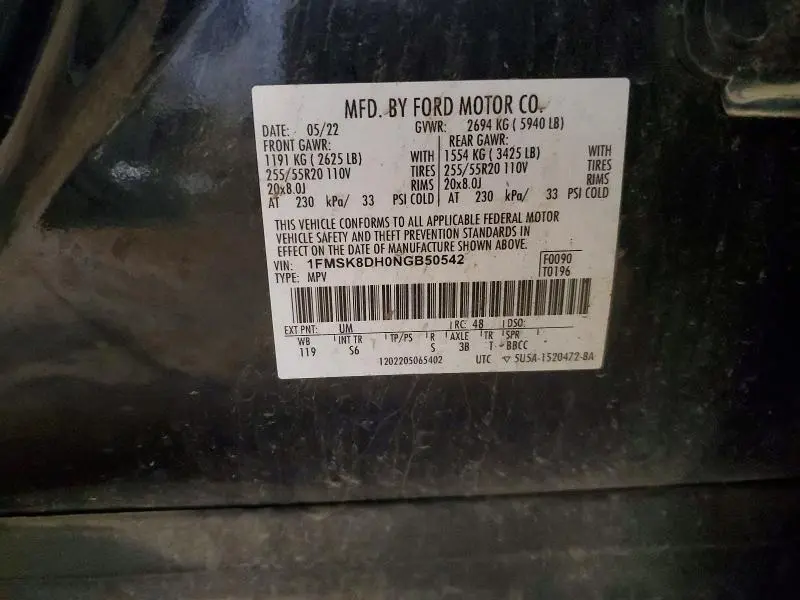 2022 FORD EXPLORER XLT  