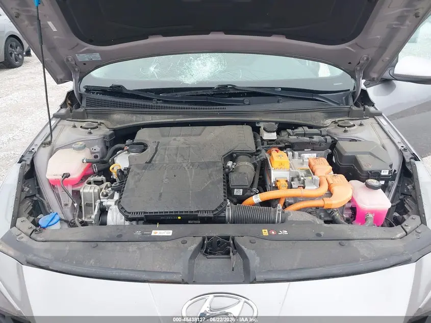 2023 HYUNDAI ELANTRA HYBRID BLUE