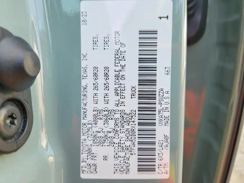 2024 TOYOTA TUNDRA PLATINUM  