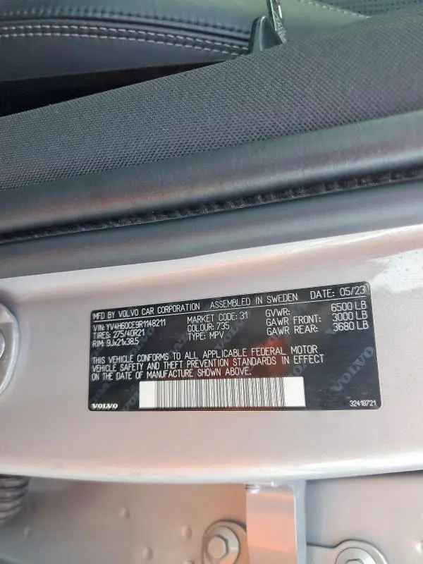2024 VOLVO XC90 PLUS  