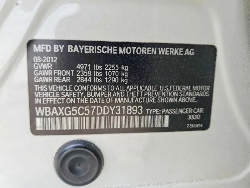 2013 BMW 528 I  