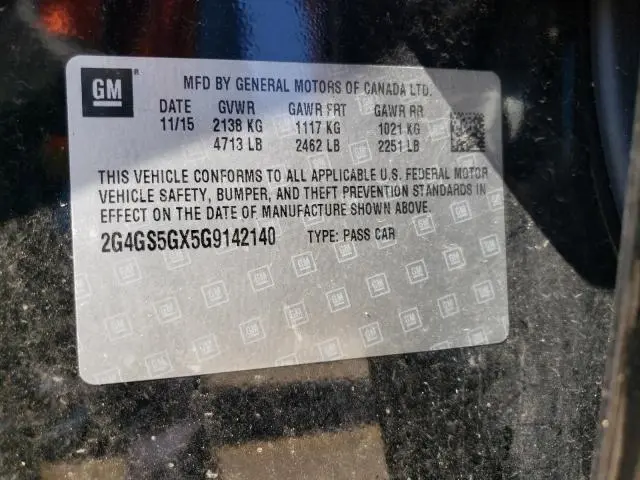 2016 BUICK REGAL PREMIUM  