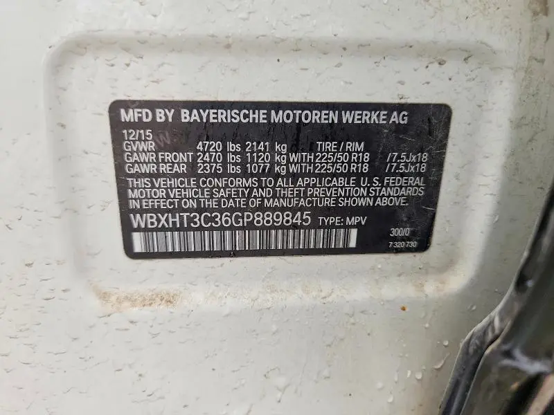 2016 BMW X1 XDRIVE28I  