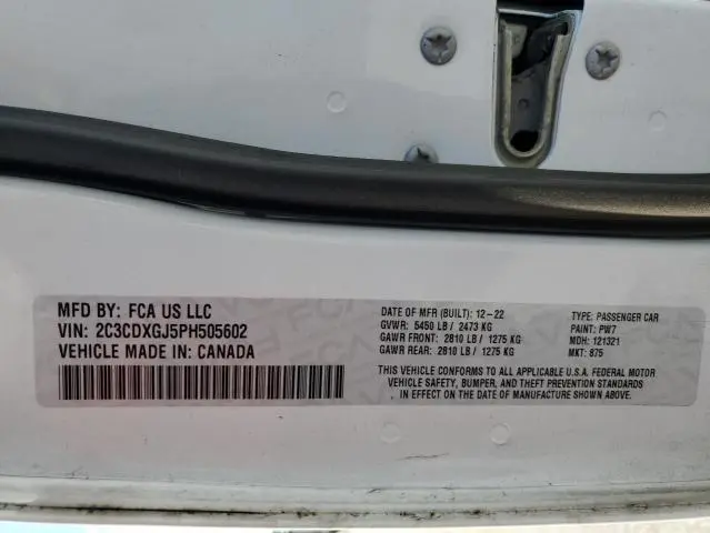 2023 DODGE CHARGER SCAT PACK  