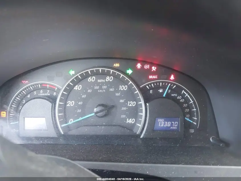2012 TOYOTA CAMRY LE