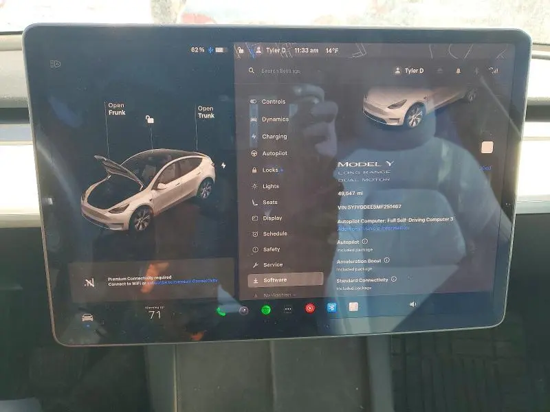 2021 TESLA MODEL Y   