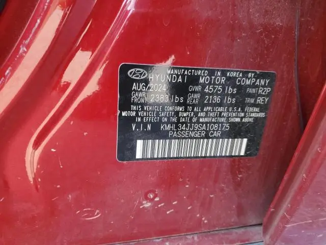 2025 HYUNDAI SONATA HYBRID  