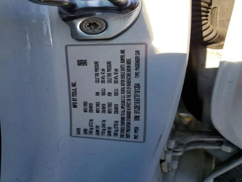 2026 TESLA MODEL 3   