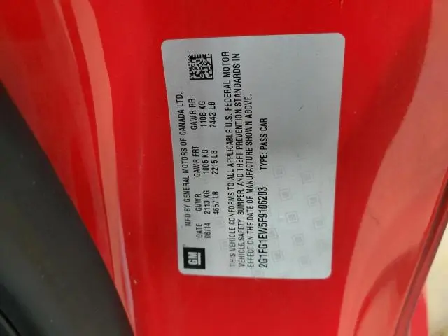 2015 CHEVROLET CAMARO SS