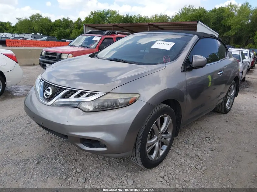 2012 NISSAN MURANO CROSSCABRIOLET  