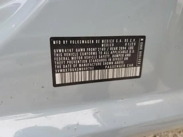 2025 VOLKSWAGEN JETTA SPORT  