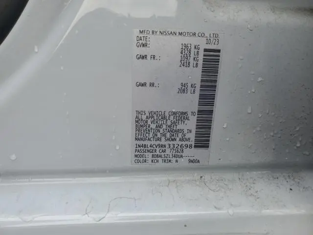 2024 NISSAN ALTIMA SR  