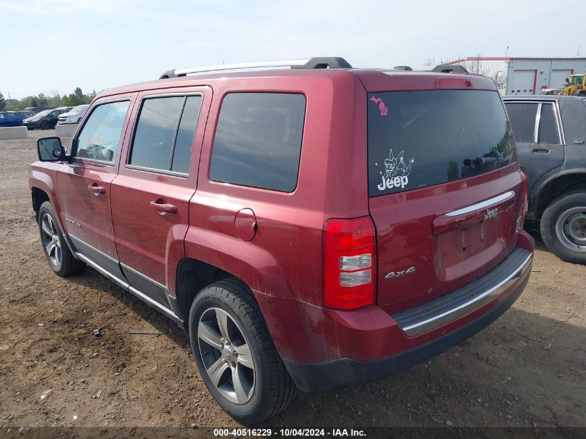 2016 JEEP PATRIOT HIGH ALTITUDE EDITION