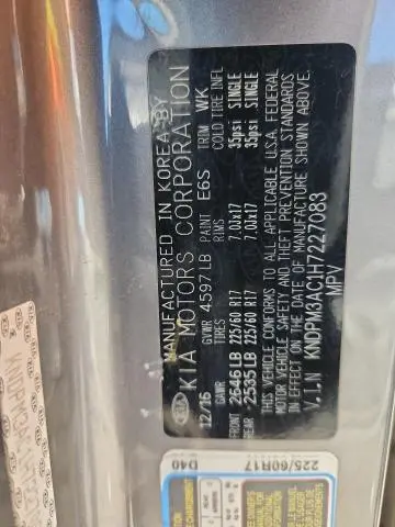 2017 KIA SPORTAGE LX  