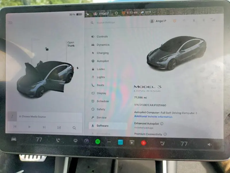 2018 TESLA MODEL 3   