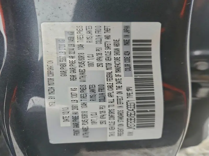 2014 MAZDA CX-9 SPORT  