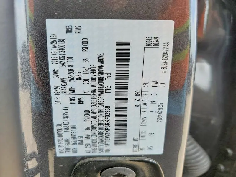 2024 FORD F150 XLT  