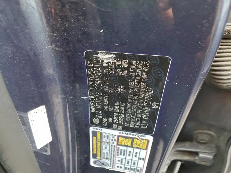 2017 KIA SPORTAGE LX  