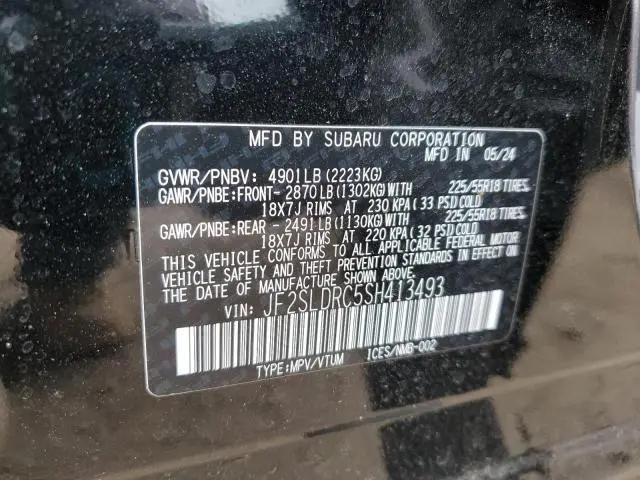 2025 SUBARU FORESTER LIMITED  