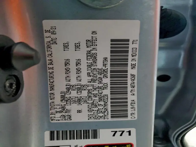 2022 TOYOTA TACOMA DOUBLE CAB  