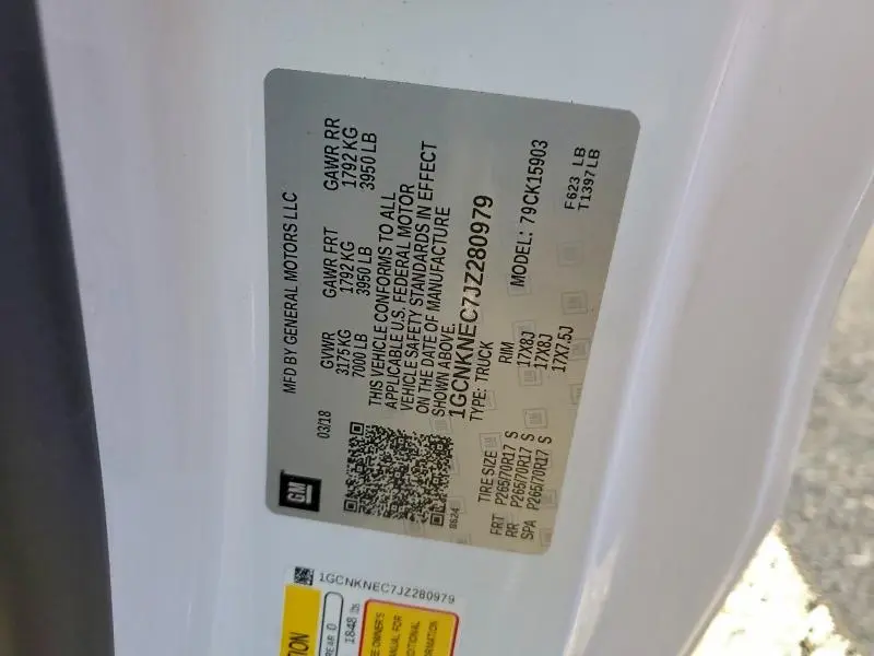 2018 CHEVROLET SILVERADO K1500  