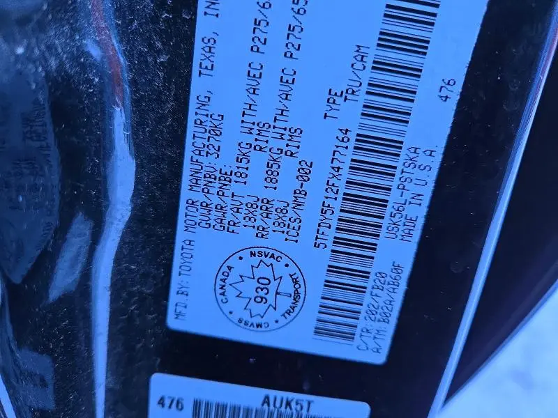 2015 TOYOTA TUNDRA CREWMAX SR5  