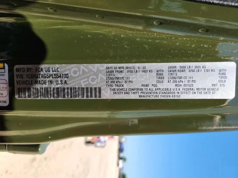 2023 JEEP GLADIATOR SPORT  