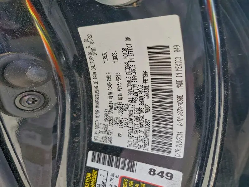 2022 TOYOTA TACOMA DOUBLE CAB  