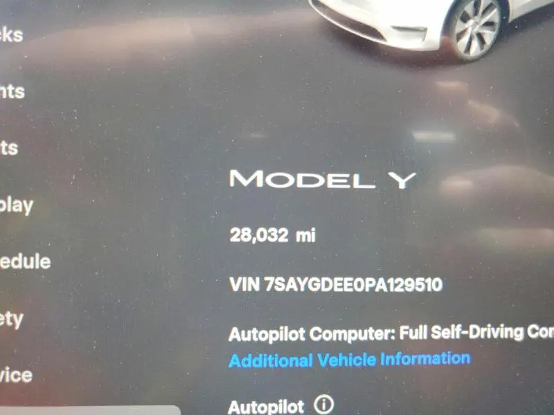 2023 TESLA MODEL Y   