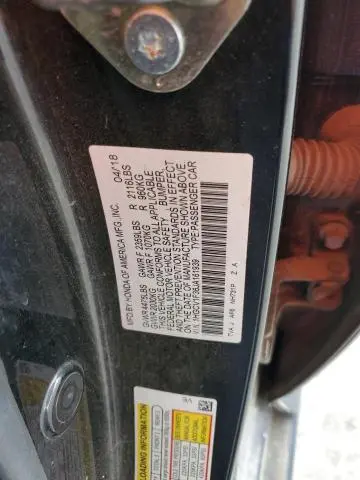 2018 HONDA ACCORD SPORT  