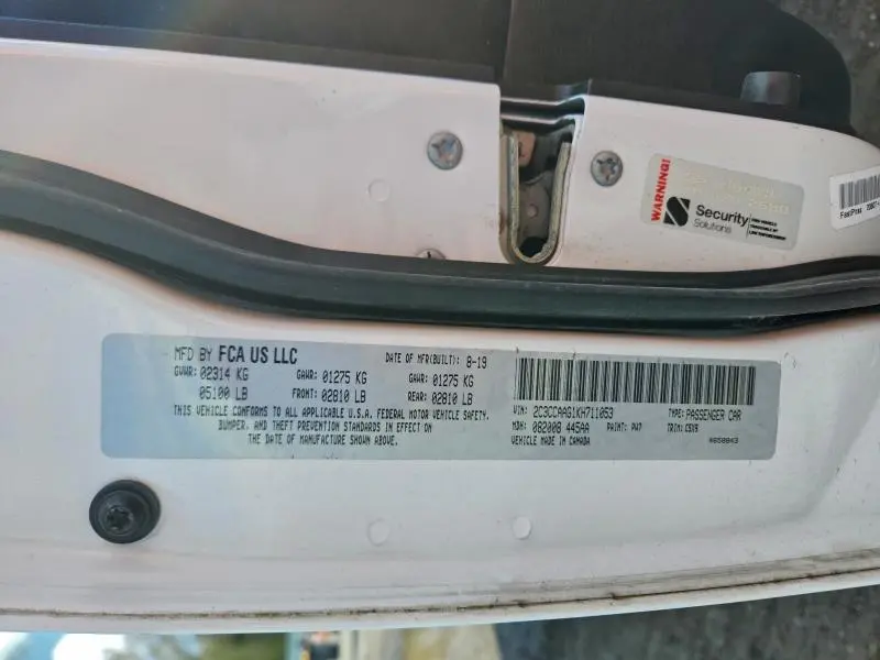 2019 CHRYSLER 300 TOURING  