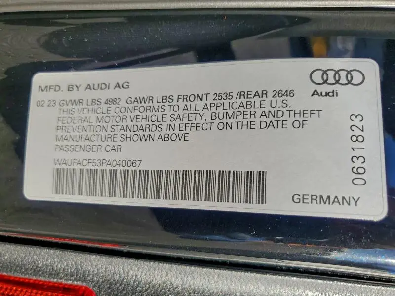 2023 AUDI A5 PREMIUM PLUS 45  