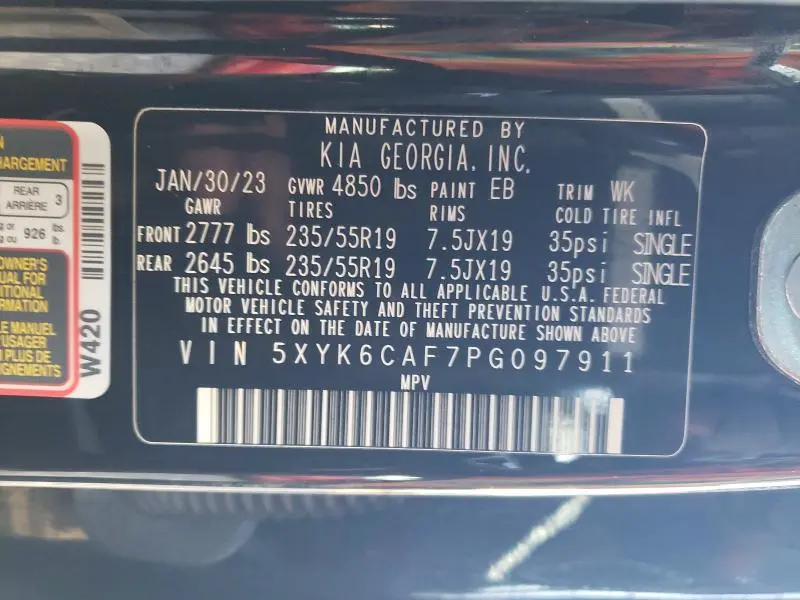 2023 KIA SPORTAGE X-LINE  