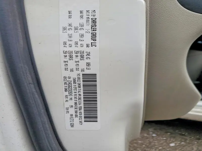 2012 DODGE GRAND CARAVAN SE  