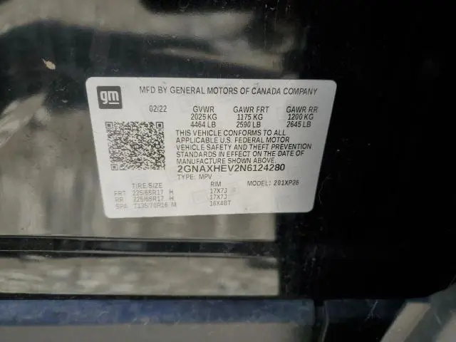 2022 CHEVROLET EQUINOX LS