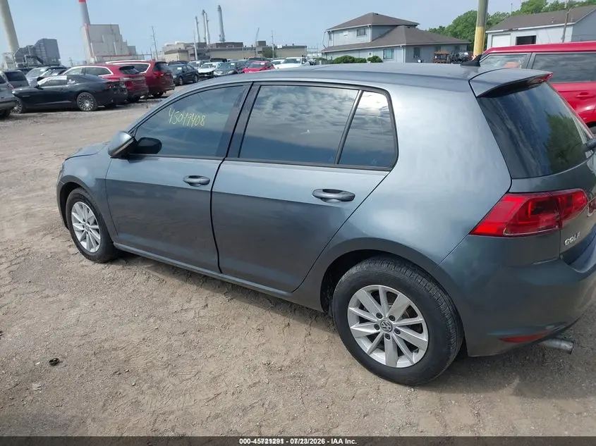 2016 VOLKSWAGEN GOLF TSI S 4-DOOR