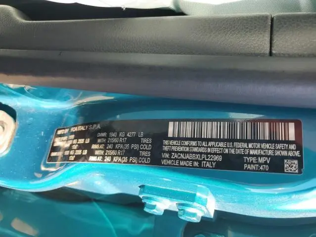 2020 JEEP RENEGADE LATITUDE  