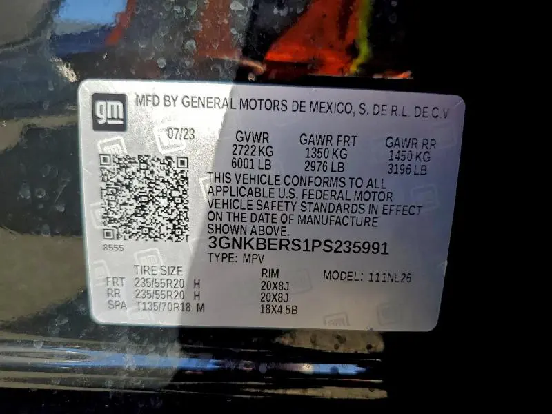 2023 CHEVROLET BLAZER RS  