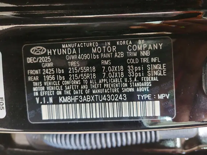 2026 HYUNDAI KONA SEL SPORT  