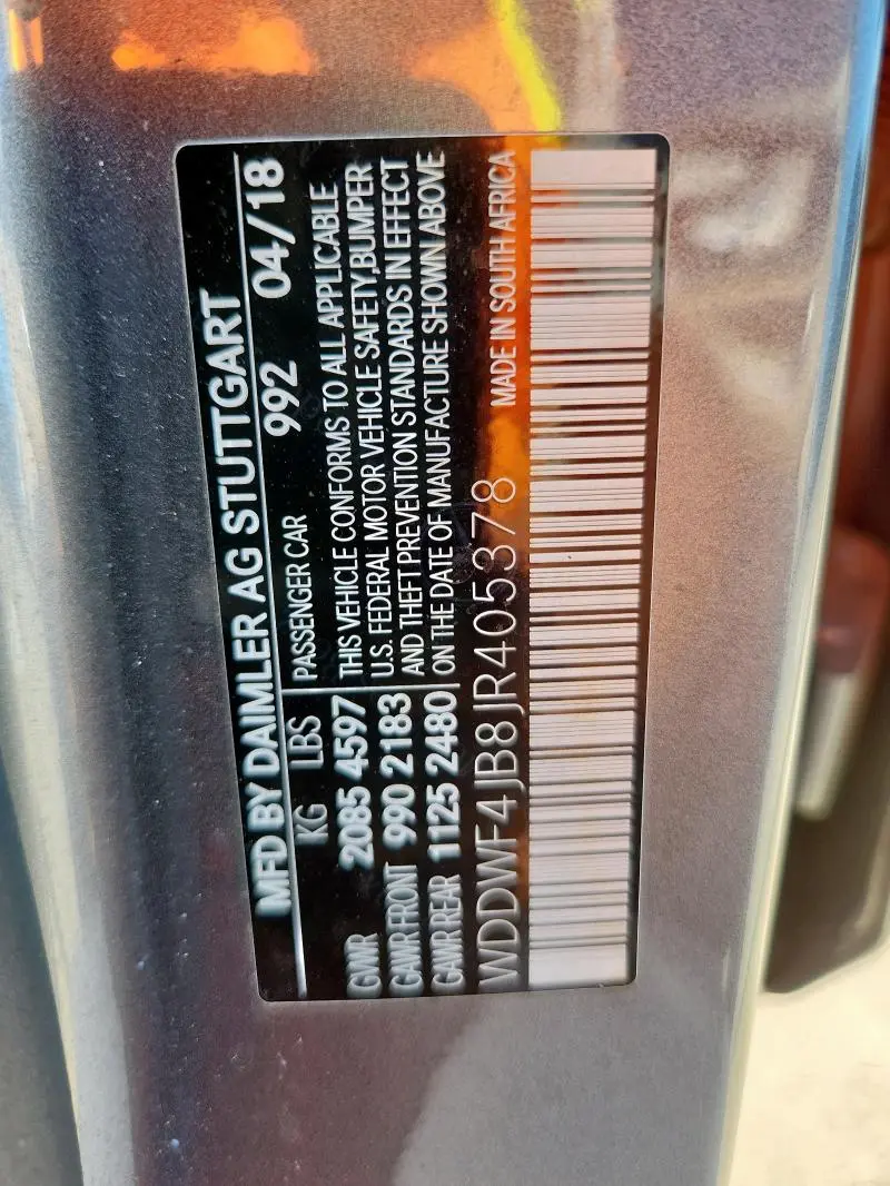 2018 MERCEDES-BENZ C 300  