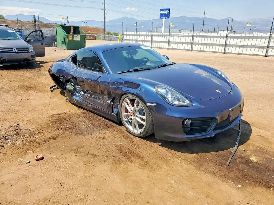 2015 PORSCHE CAYMAN S  