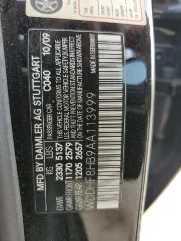 2010 MERCEDES-BENZ E 350 4MATIC  