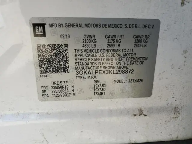 2019 GMC TERRAIN SLT  