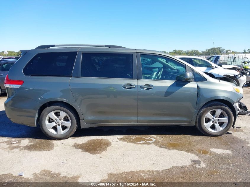 2014 TOYOTA SIENNA LE V6 8 PASSENGER