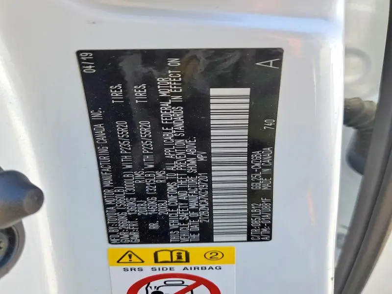 2019 LEXUS RX 350 BASE  