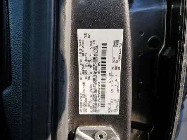 2016 FORD ESCAPE TITANIUM  