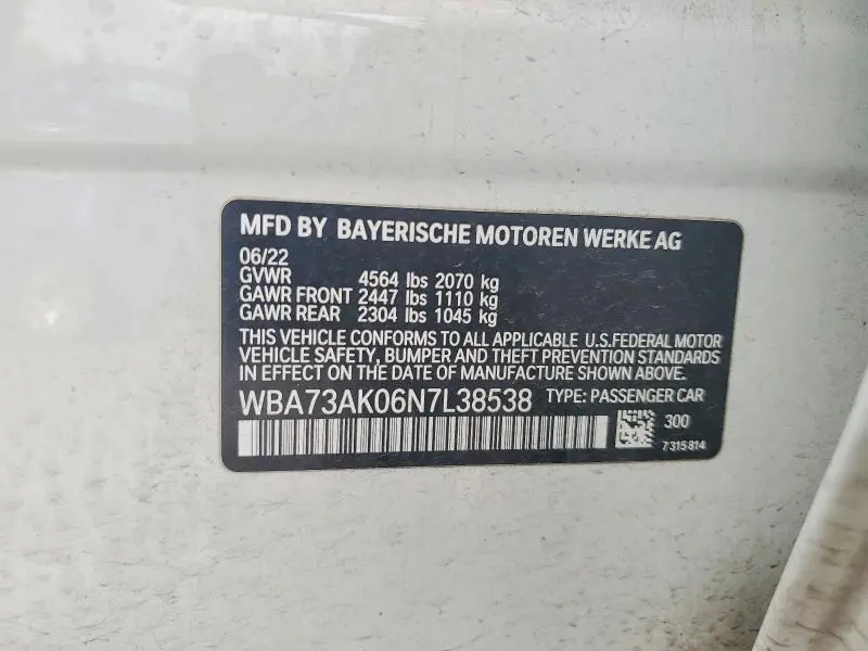 2022 BMW 228XI   