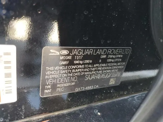 2018 JAGUAR XE   